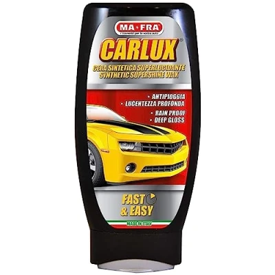 Imagen de Ma Fra, Carlux Cera Protectora y sellador para Coche, aporta Brillo Profundo, limitando el Almacenamiento de Suciedad e impurezas en la carrocería Coches Motocicletas
