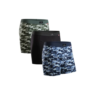 Imagen de DANISH ENDURANCE Calzoncillos Hombre Bóxer Algodón Premium, con o Sin Bragueta, Pack de 3 10, Ropa Interior Cómoda y Elástica