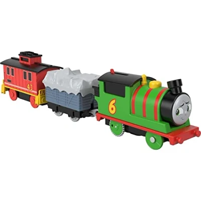 Imagen de Percy &amp; Brake Car Mattel HHN44 Locomotora Trackmaster Thomas Friends