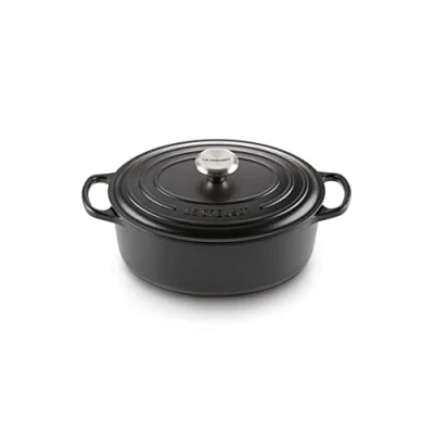 Imagen de Le Creuset Casserole Signature Satin Black ø 33 cm / 7.5 Liter