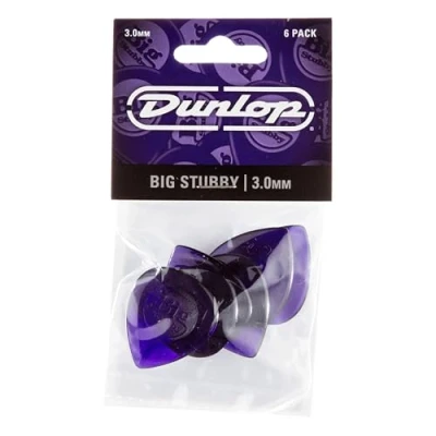 Imagen de JIM DUNLOP Púas Big Stubby 3,00mm Saco de 6