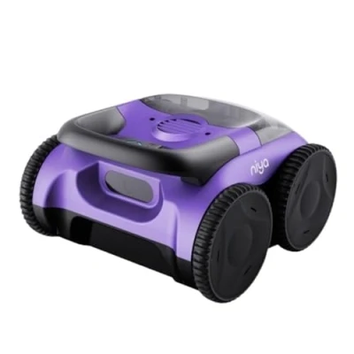 Imagen de Niya Sonar 20 de los Creadores Dolphin, Limpieza sin Cable del Fondo hasta 1.5h, Navegación por Sonar, para Piscinas Elevadas y Enterradas, 8 Metros Largo