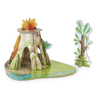 Imagen de Papo Mini Tierra de los Dinosaurios Medio Ambiente Isiplay, 33104, Multicolor