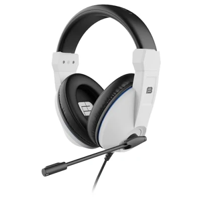 Imagen de Auriculares gaming Ardistel Blackfire BFX GXR, Con cable, Para PS5 y PS4, micrófono, Blanco