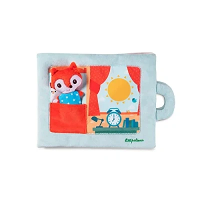 Imagen de Janod Batman Goodmorning Little Fox Libro de Actividades, Color Blanco, Talla única (83270)