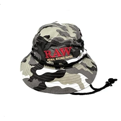 Imagen de RAW SMOKERMAN Sombrero de pescador (CAMO), Camuflaje, M