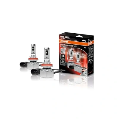 Imagen de Osram NIGHT BREAKER LED SMART H16; Faros antiniebla con homologación para carretera; haz de luz más amplio; 6000K; 2 lámparas