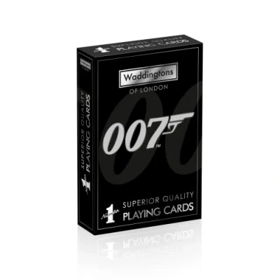 Imagen de Waddingtons Number 1 James Bond 007 Juego de Cartas, Juega Tus Juegos Cartas Favoritos con películas favoritas Bond, Incluyendo Casino Royale, Skyfall, Goldfinger, Regalo y Juguete para