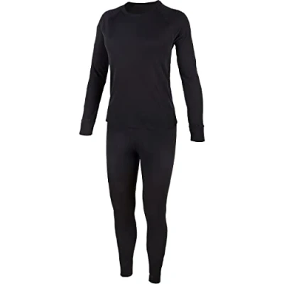 Imagen de CMP Woman SET (SWEAT AND PANT) Camiseta interior, Mujer, Talla: 36, Nero