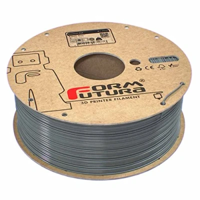 Imagen de FormFutura 175ppla robgre 1000 Premium 3d impresora filament, PLA, 1,75 mm, Robot, color gris