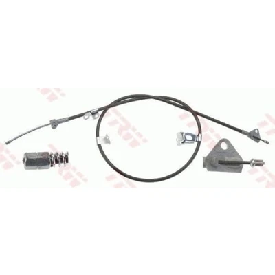 Imagen de TRW GCH451 Cable de Freno Mano 1520, 1390 Discos TOYOTA: Yaris I Hatchback