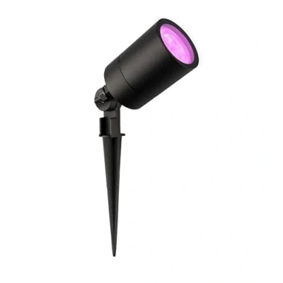 Imagen de Ledvion LED de jardín Smart Wifi, Negro, IP65, 5W, RGBWW, cable 2 metros, Foco LED, para exterior