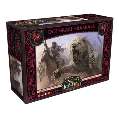 Imagen de CMON, a Song of Ice &amp; Fire Hrakkars The Dothraki, expansión, Mesa, 2 Jugadores, Partir de 14 años, más 45 Minutos, alemán, multilingüe