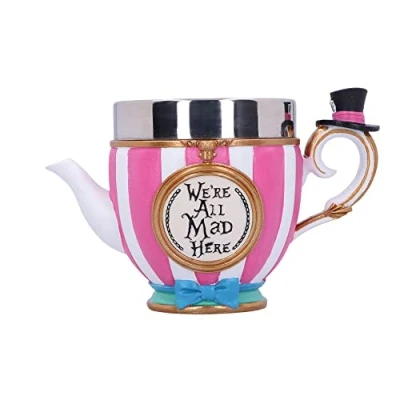 Imagen de Nemesis Now Pinkys Up Taza para sombrerero, 11 cm, color rosa