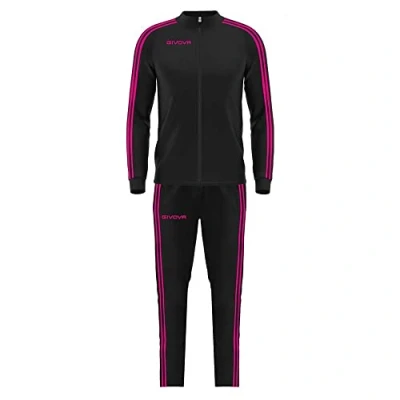 Imagen de GIVOVA Survêtement Revolution Summer Femme Noir/fuchsia Metallic, Mono Unisexo, métallique,