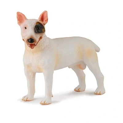 Imagen de Collecta Bull Terrier Juguete de Animales, sólido, Multicolor, 3.3&quot;&quot; L x 2.6&quot;&quot; H (88384)