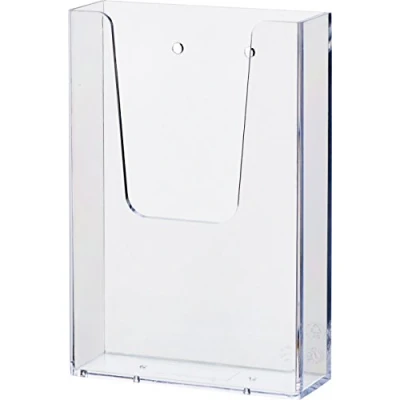Imagen de helit H2350002 portafolletos de pared &quot;the help wall&quot; 1 x 1/3 DIN A6, transparente, unidad