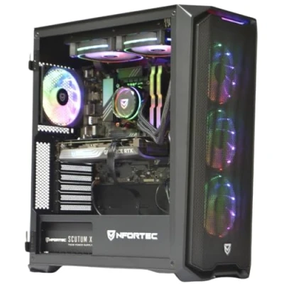 Imagen de TrendingPC PC Gaming AMD Ryzen 7 7700 8x5,3 GHz NVIDIA RTX 3050 8gb 32gb RAM DDR5 6000mhz RGB WiFi 6 y Bluetooth 5.2 SSD m.2 1tb Refrigeración Líquida 240mm Windows 11 Pro Gamer