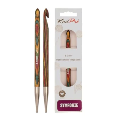 Imagen de Knit Pro KnitPro Symphony Afghan Tunisian (8.00mm) Ganchillos 1 Unidad