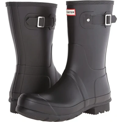 Imagen de Hunter Short, Botas de Lluvia Unisex Adulto, Black, 42 EU