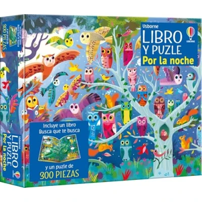 Imagen de Por la noche (Libro y puzle)