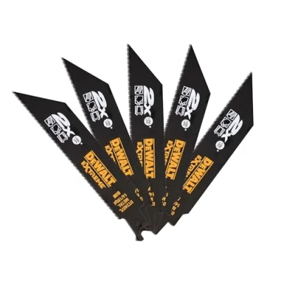 Imagen de DeWalt DT2407L QZ Hoja de sierra sable Extreme 2x, longitud: 152 mm, paso diente: 1, 8 4 mm para metal