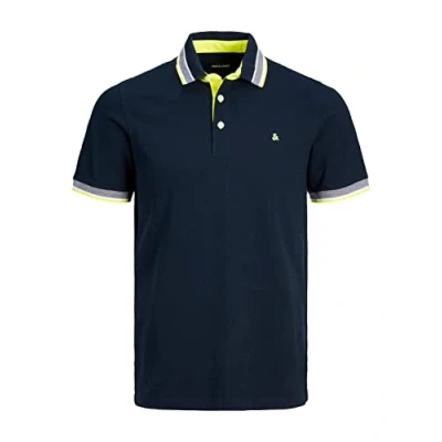 Imagen de Jack &amp; Jones Epaulos SS NOOS Polo, Hombre, Talla: XL, Dunkelblau