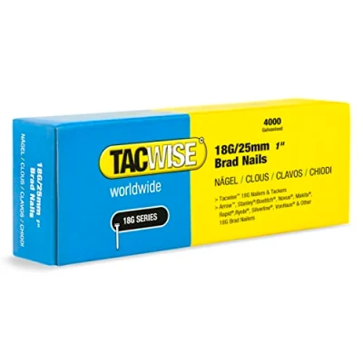 Imagen de Tacwise 1710 chiodi brad galvanizzati tipo 18g / 25 mm, confezione da 4000