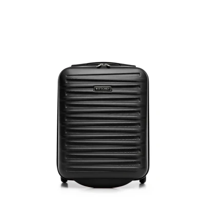 Imagen de WITTCHEN Skyspeed Line Maleta de Cabina Libre a Bordo Equipaje pequeña rígida ABS asa telescópica 2 Ruedas Pata Inferior Negro