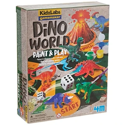 Imagen de Kidz Labs Juego De Mesa Dinosaurios 4m Kit Construcción Edad 5 Años