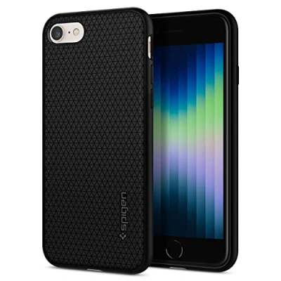 Imagen de Spigen Liquid Air Armor Funda Black Apple iPhone 8/SE 2020/SE 2022