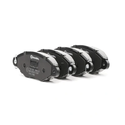 Imagen de BREMBO P 56 038 Juego de pastillas freno con contacto avisador desgaste tornillos pinza sin accesorios RENAULT: Kangoo I