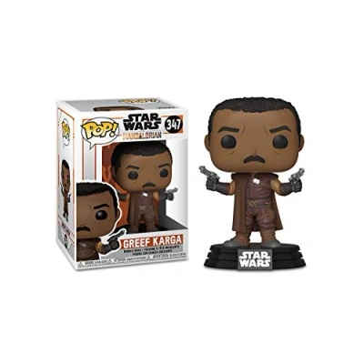 Imagen de Funko Pop! Star Wars: The Mandalorian Samuel Greef Karga Figura de Vinilo Coleccionable Idea Regalo Mercancia Oficial Juguetes para Niños y Adultos TV Fans