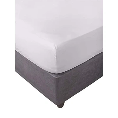 Imagen de Miracle Home Ajustable Elástica Sábana Bajera, Cama 180, Gris (Crudo)