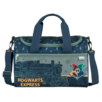 Imagen de Scooli Bolsa de Deporte para niños Harry Potter 23 x 35 16 cm Compartimento Principal Espacioso Bandolera Ajustable Accesorios el Colegio
