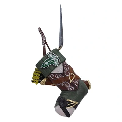 Imagen de Nemesis Now Adorno Colgante de Legolas del Señor los Anillos 8,8 cm, Resina, con Licencia Oficial Anillos, Fundido en la Mejor Pintado a Mano