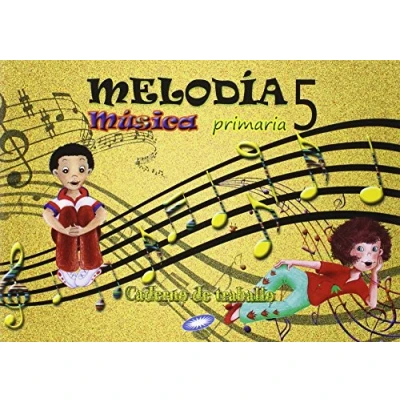 Imagen de Cuaderno música 5º primaria. Melodía 9788497372268 (MELODIA GALEGO)