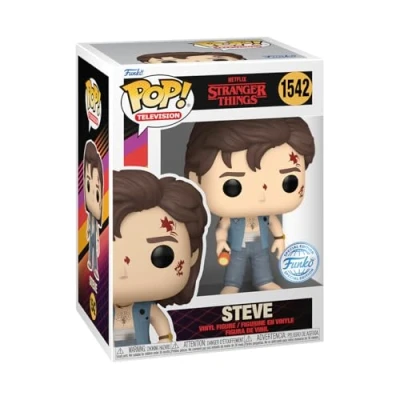 Imagen de Funko Stranger Things Pop Television Steve Figura de vinilo exclusiva Hot Topic