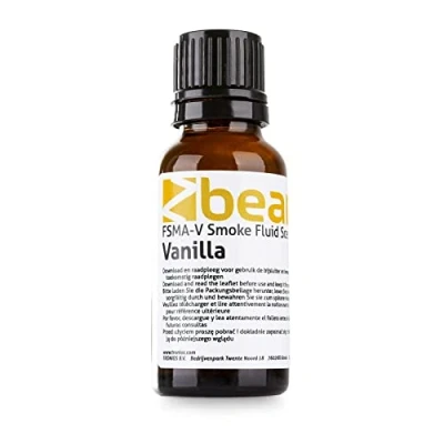 Imagen de BeamZ FSMA V Aditivo para Maquina de Humo con Aroma Vainilla 20ml, Fragancia Liquido Humo, y Niebla, Esencia Aromatica, Alto Rendimiento