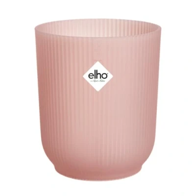 Imagen de Elho Vibes Fold Orchid High 12,5 cm Maceta para orquídeas Interiores Macetas 100% plástico Reciclado Rosa/Rosa esmaltado