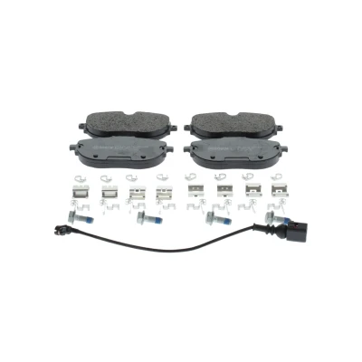 Imagen de BOSCH 0 986 460 198 Juego de pastillas freno Low Metallic con contacto avisador desgaste