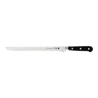 Imagen de Fagor Couper Cuchillo Cocina Profesional Jamonero con Punta 27,5 cm Hoja Acero Inoxidable Grosor 2 mm, para Cortar Finas Lonchas de Jamón, Mango Ergonómico