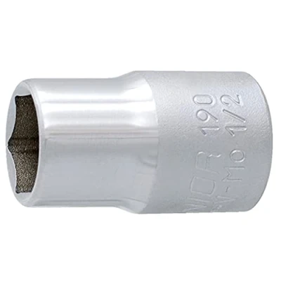 Imagen de UNIOR 600867 Piezas insertables de llave cubo 1/2Pulgada hexagonal ISO 1456:2009, 2725 1, DIN 3124 26 Acero cromo vanadio, Cr Mo