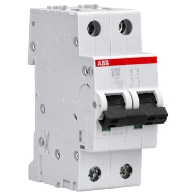 Imagen de Abb s202 b10 interruttore automatico 6ka 2p, white