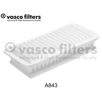 Imagen de DAVID VASCO A843 filtro de aire 60 150 315 rectangular Cartucho filtrante con previo TOYOTA: Yaris II Hatchback
