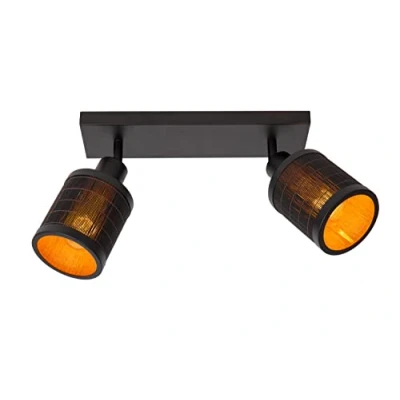 Imagen de Lucide Foco de techo Tagalog bambú, 2 luces