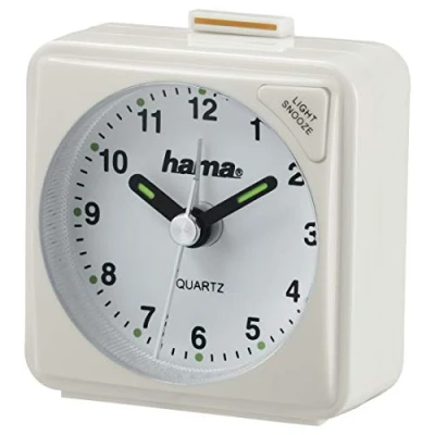 Imagen de Hama a50 Reloj de Viaje, Blanco, 5.6 x 3 cm