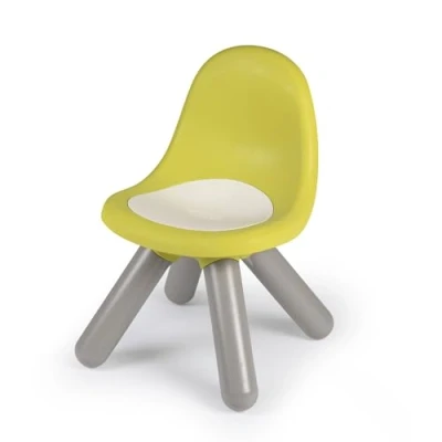 Imagen de Smoby Silla Infantil Verde Línea de Muebles Kid Smoby, Plástico Soplado Resistente A los Rayos UV, Interiores y Exteriores, Patas Robustas, Asiento Cómodo, partir 18 meses (7600880115)