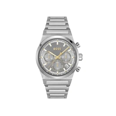 Imagen de BOSS Candor Reloj silvercoloured/grey, Hombre, Talla: One Size, Silver coloured/grey