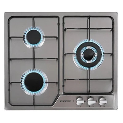 Imagen de Placa de Encastrable Gás 3 Hornillos INOX JP3GI008930